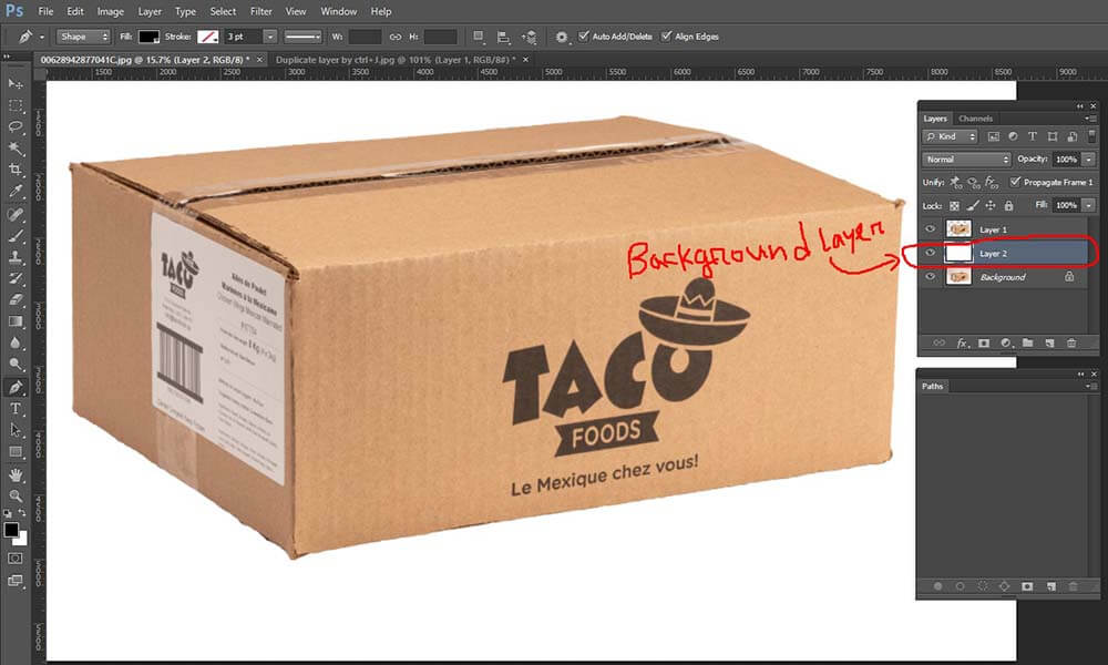 Background color apply
